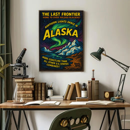 The Last Frontier Alaska Poster