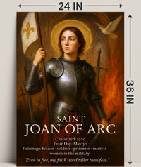Saint Joan of Arc Poster PosterGoat