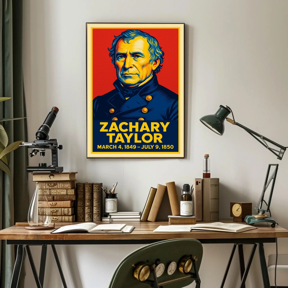 Zachary Taylor 12Th President Poster
