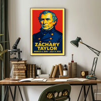 Zachary Taylor 12Th President Poster