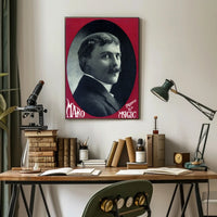Maro Magic Vintage Entertainer Historical or Presidential Poster