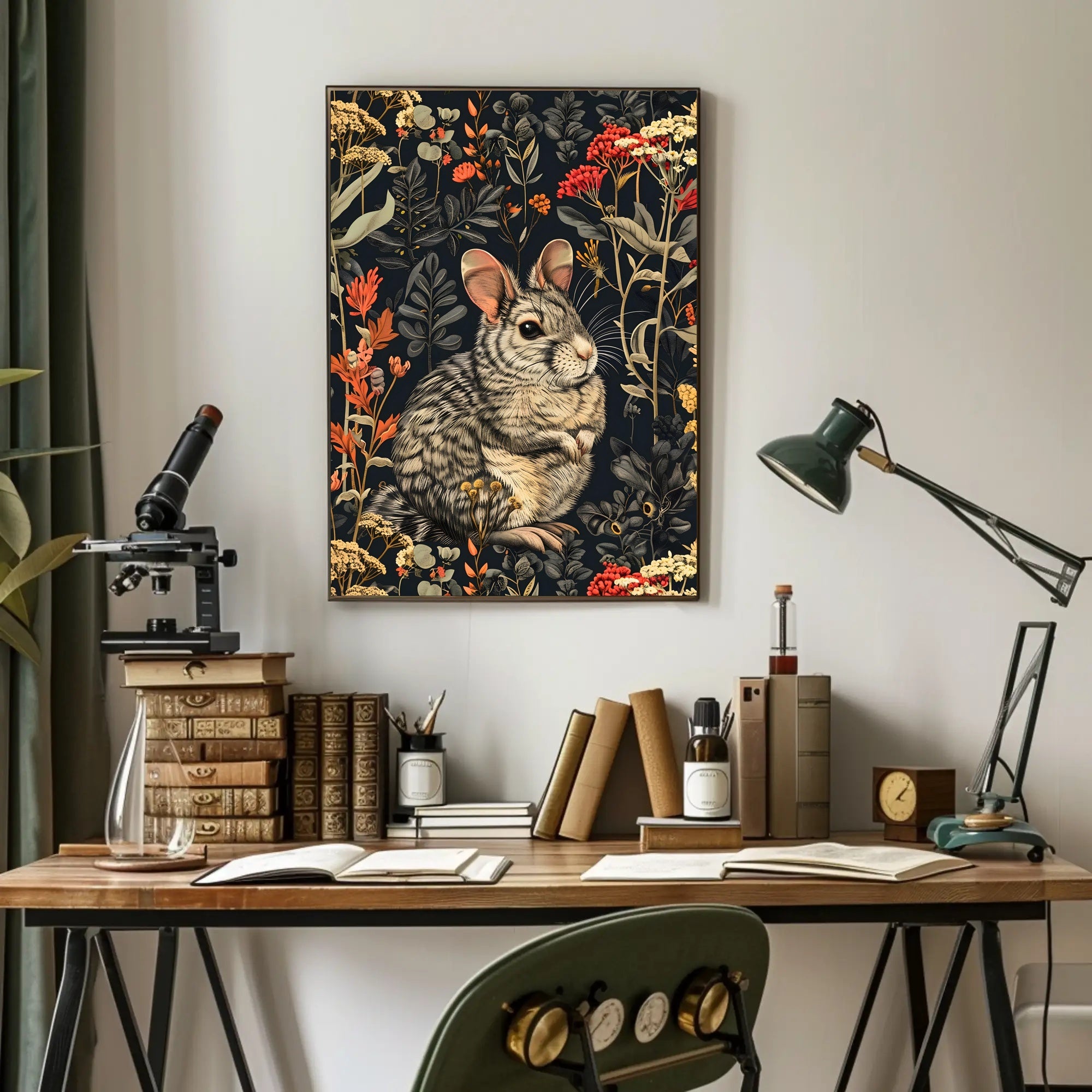 Woodland Harmony Wall Art Print Decor