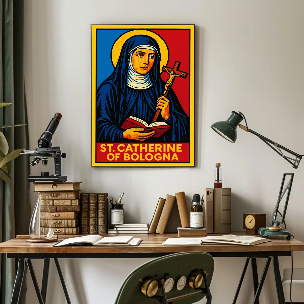 St. Catherine of Bologna Poster