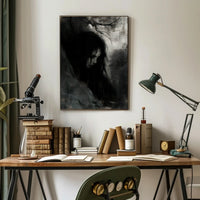 Mystical Gothic Figure in Dark Artistic Poster PosterGoat