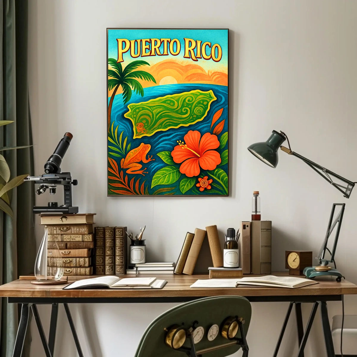 Puerto Rico Paradise Poster