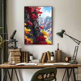 Autumn Ascent Poster