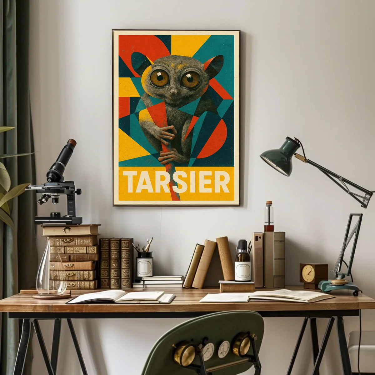 Tarsier Art Poster