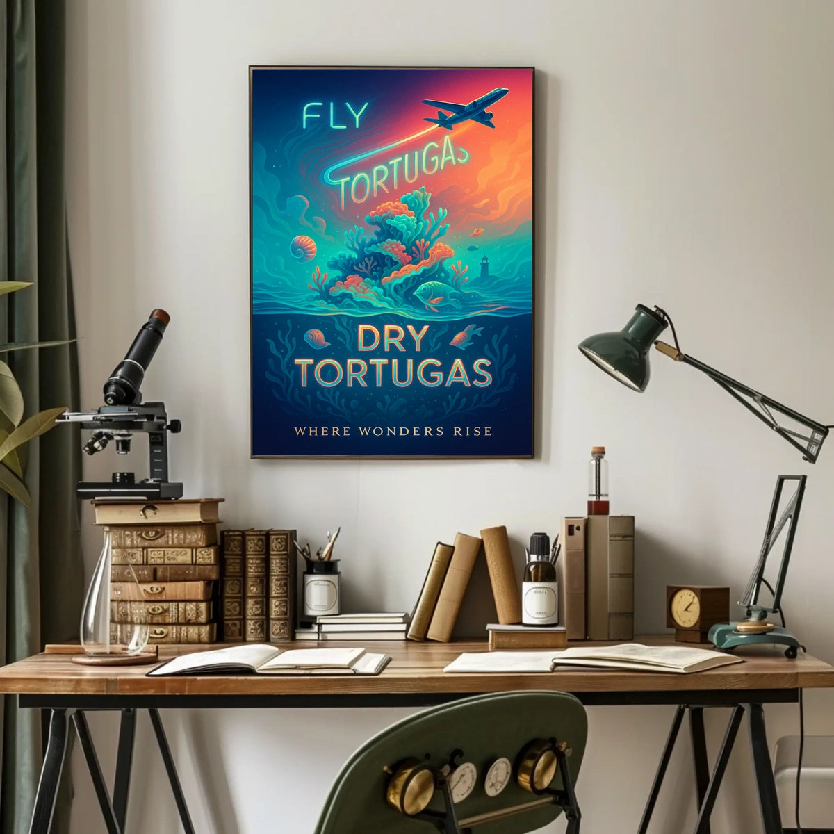 Fly to Dry Tortugas Poster