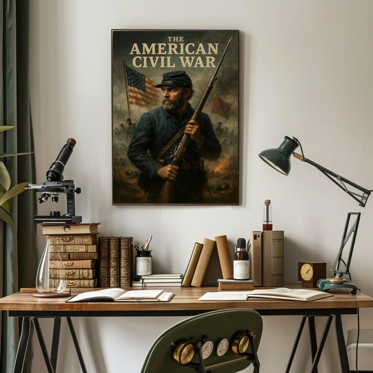 The American Civil War Poster