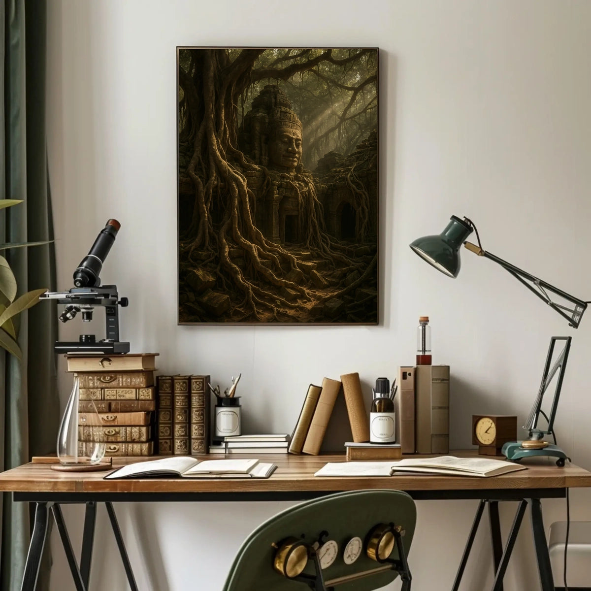 Enigmatic Ruins Poster