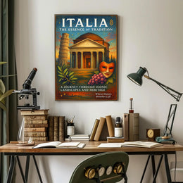 Italia The Essence of Tradition Poster