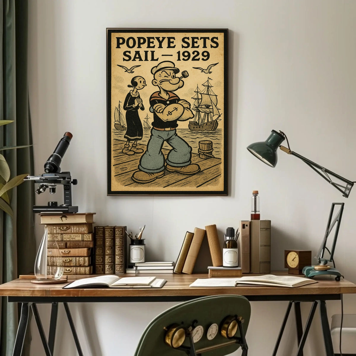 Popeye 1929 Art Poster POP-01