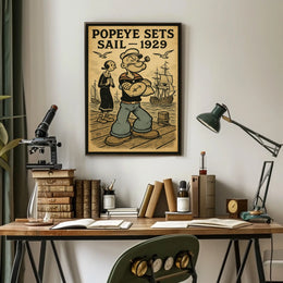 Popeye 1929 Art Poster POP-01