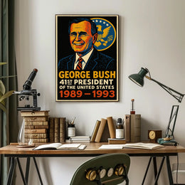 George Bush 41st President Poster
