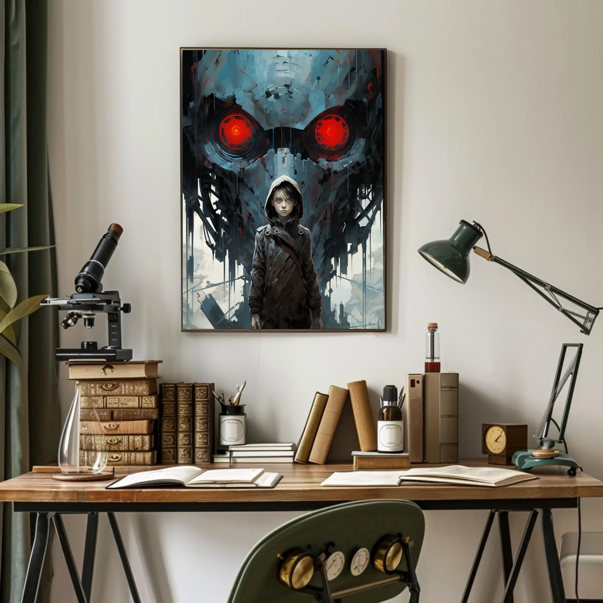 The Watchful Machine Poster PosterGoat