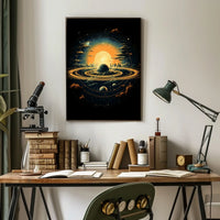 Celestial Harmony Poster