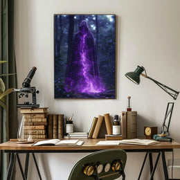 Enchanted Forest Specter Art Print Poster for Home Decor and Wanderlust Enthusiasts PosterGoat