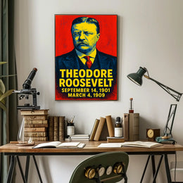 Theodore Roosevelt 26Th President Poster