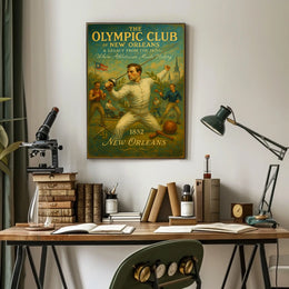 The Olympic Club Of New Orleans Poster