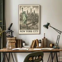 Iconic New York City Poster