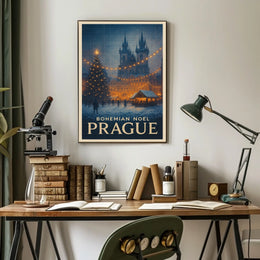 Bohemian Noël In Prague Poster