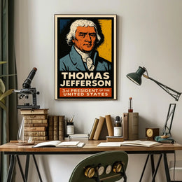Thomas Jefferson 3rd President Poster