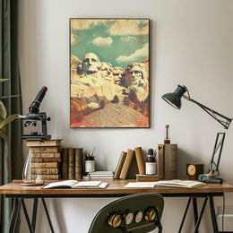 Mount Rushmore Poster