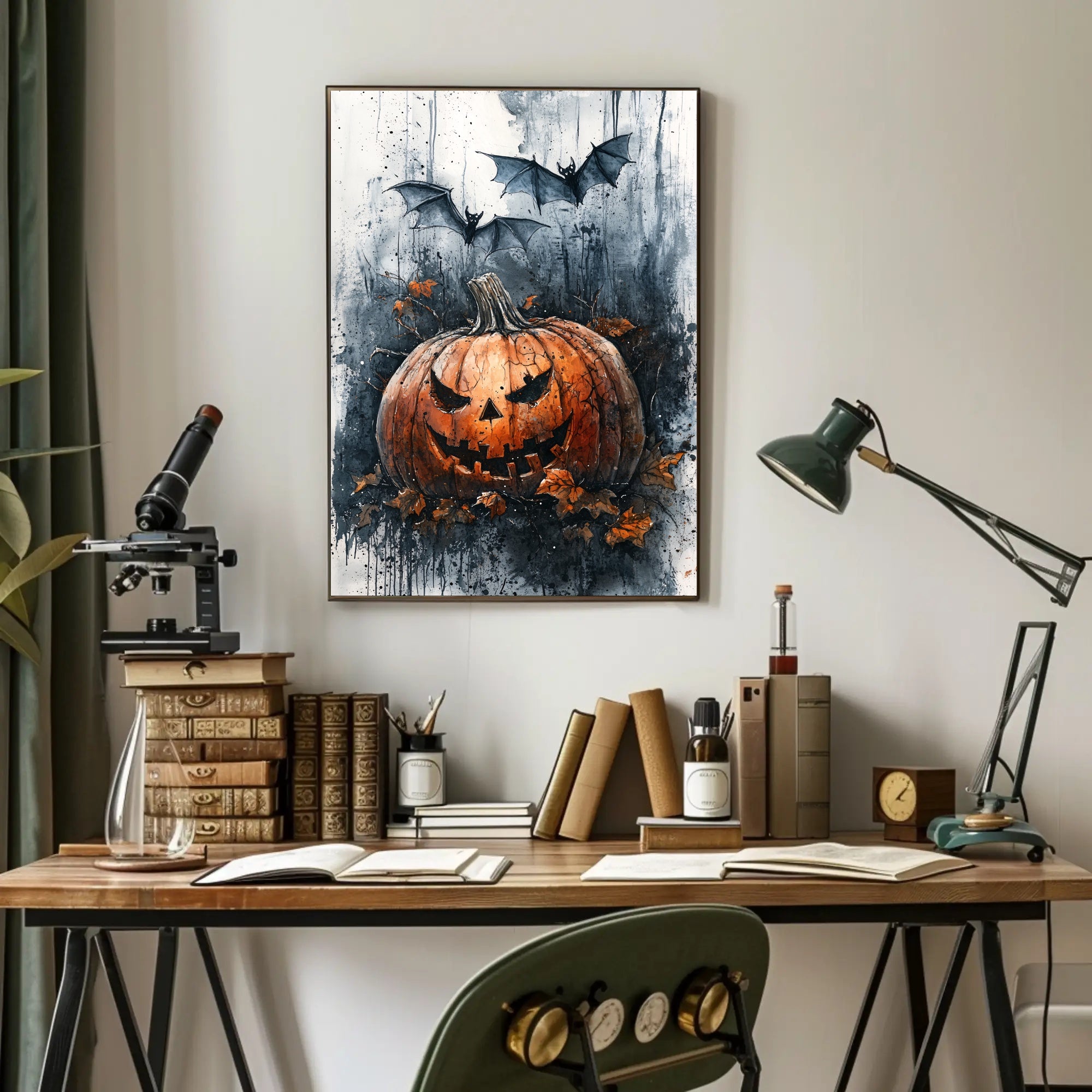 Spooky Halloween Night Poster