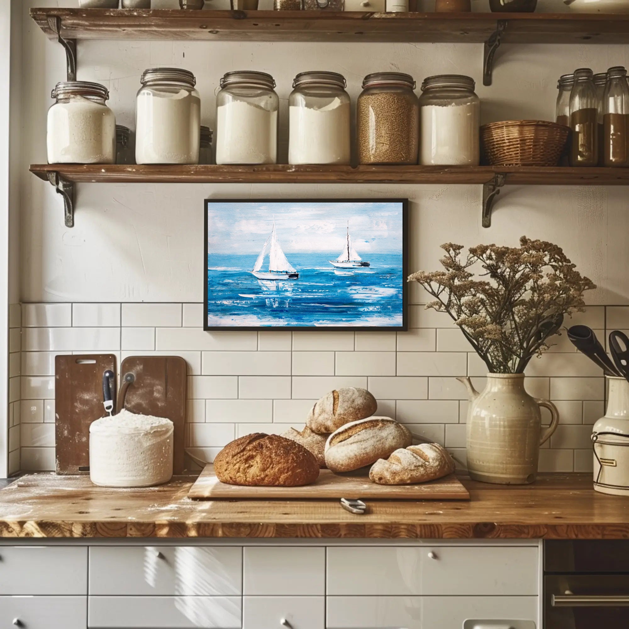 Serenity at Sea Poster