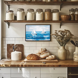 Serenity at Sea Poster