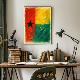 Abstract Flag Art Abstract Poster