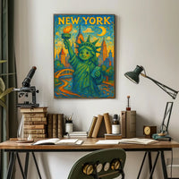New York Dreamscape Poster