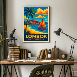 Lombok Indonesia Poster
