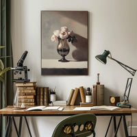 Elegant Floral Still Life Poster