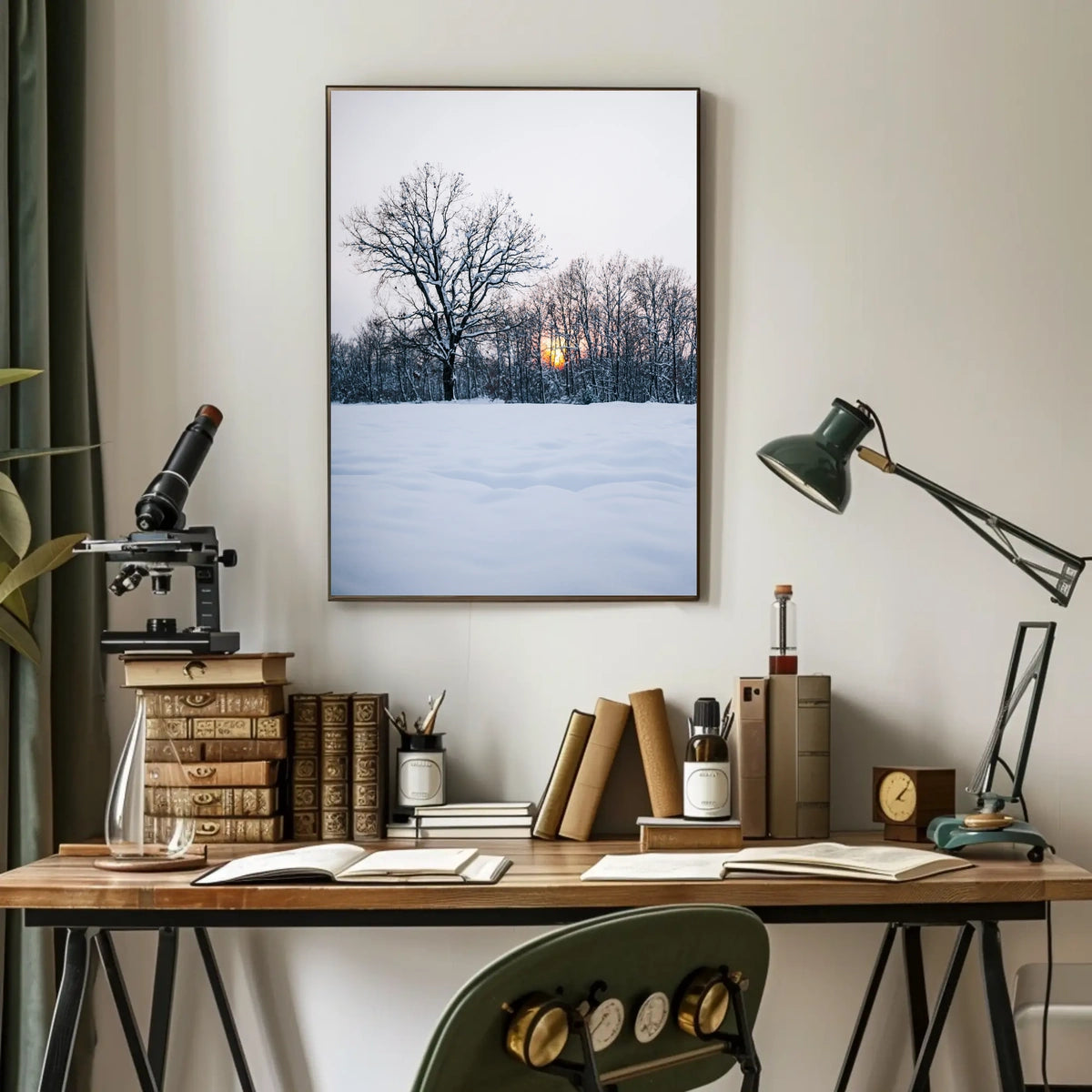 Winter Serenity Poster
