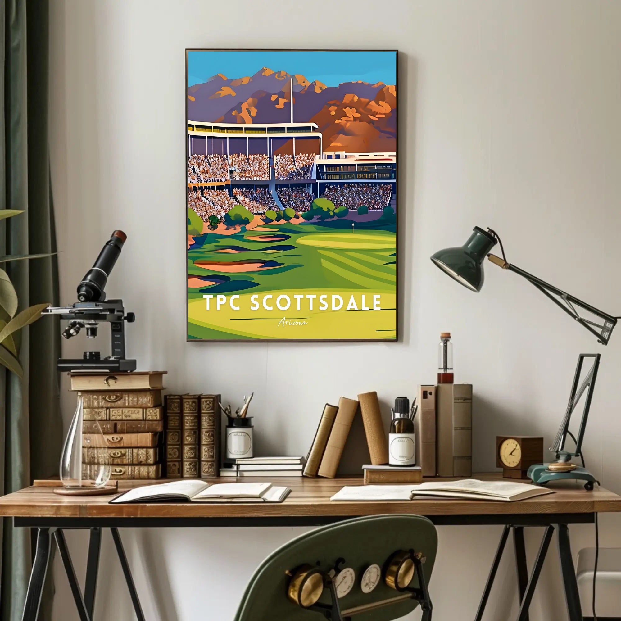 TPC Scottsdale Golf Course Poster
