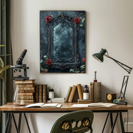 Reflections Of Elegance And Decay Poster
