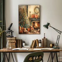 Cozy Christmas Eve Poster