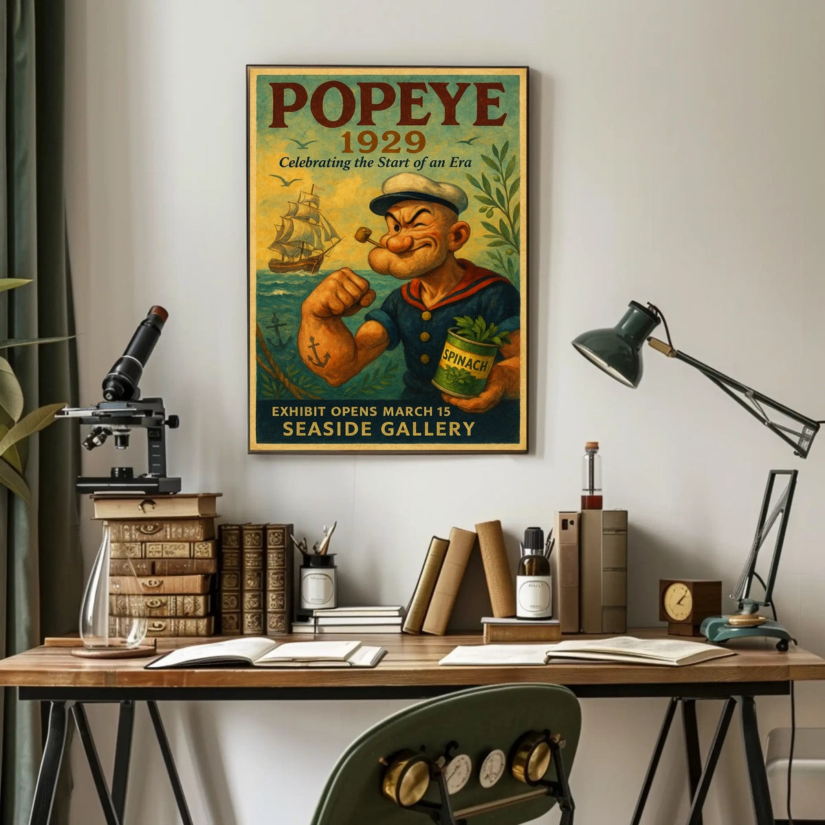 Popeye 1929 Art Poster POP-04