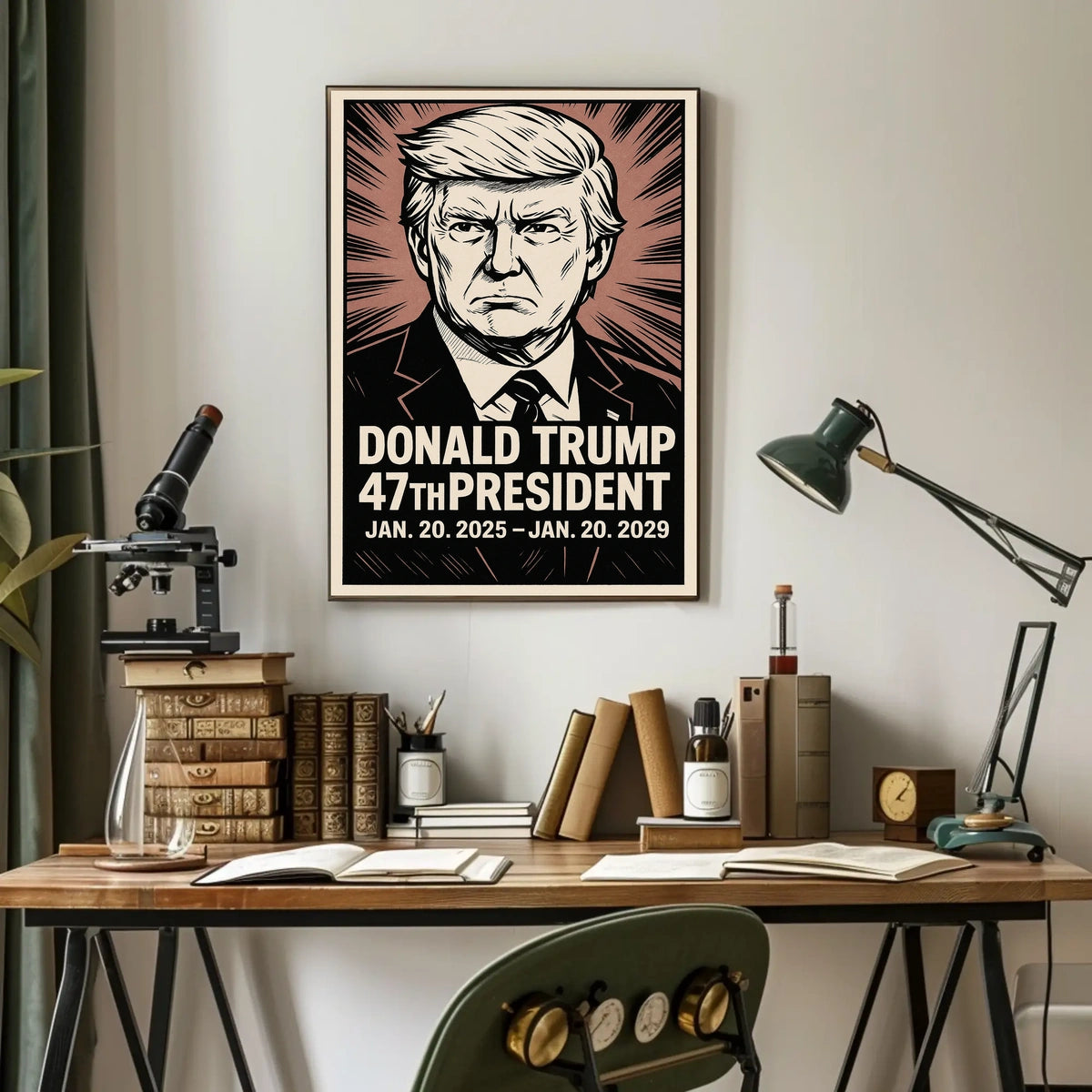 Donald Trump 47th President Poster