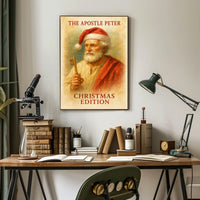 Saint Peter Christmas Artistic Pop Culture Poster