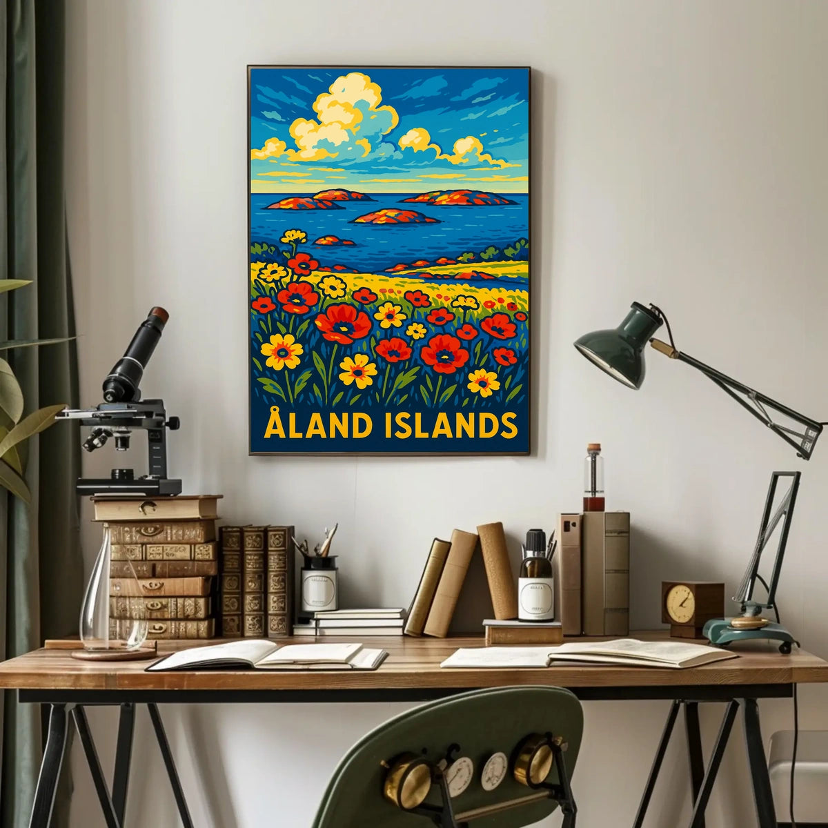 Åland Islands A Scenic Retreat Poster