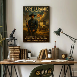 Fort Laramie Key To Western Expansion Poster