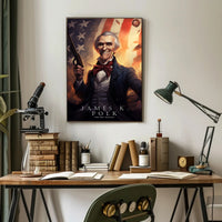 James K. Polk Poster