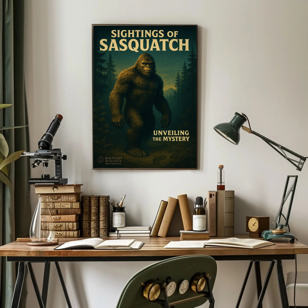 Sightings of Sasquatch Poster