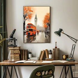 Autumn In London Poster PosterGoat