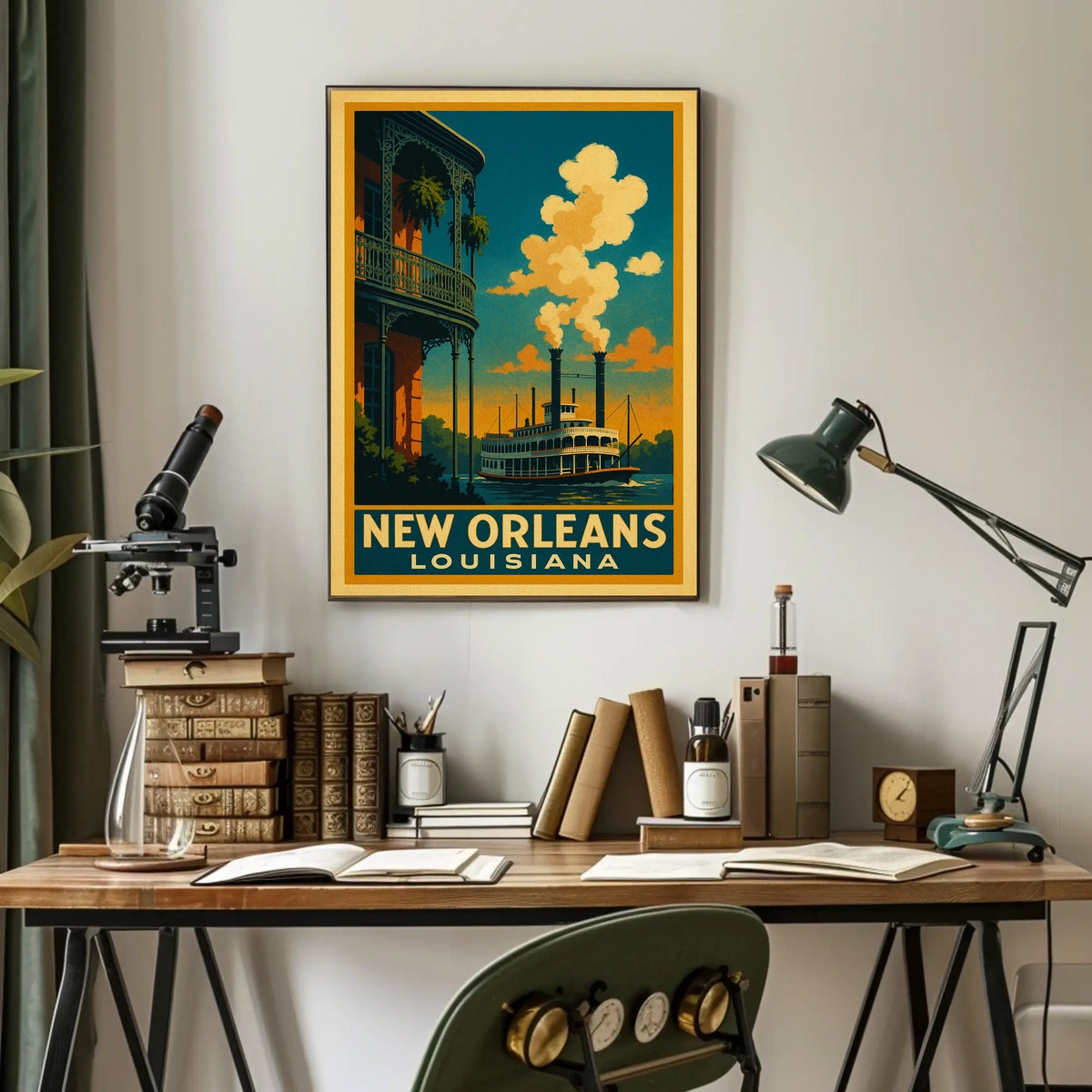 New Orleans Louisiana Charm Poster