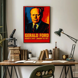 Gerald Ford Presidential Term Poster