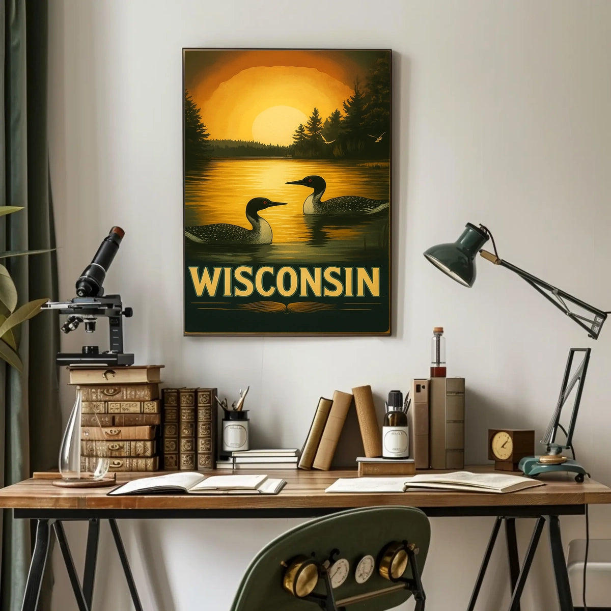 Wisconsin Wilderness Poster