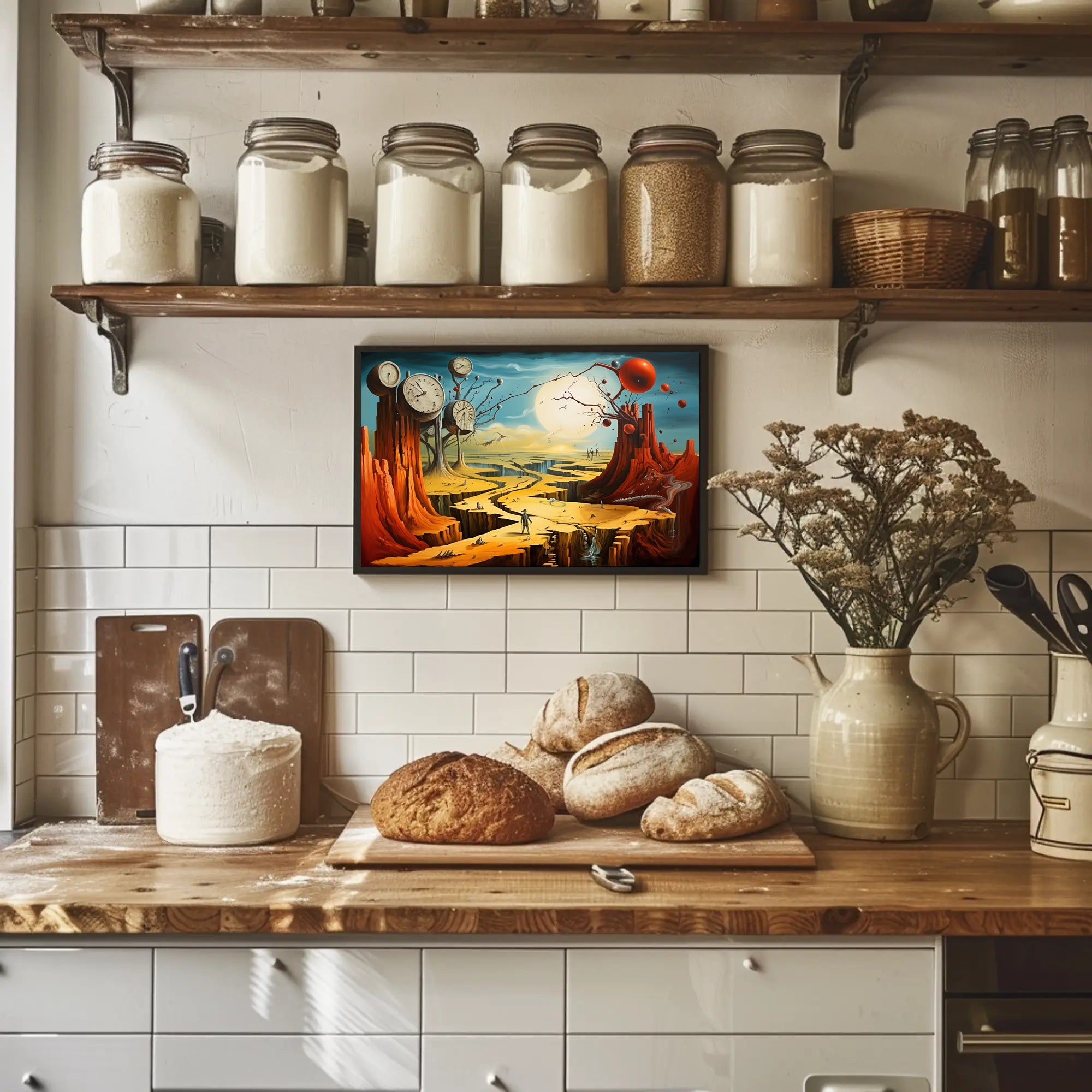 Surreal Dreamscape in a Fantasy or Mythology Poster
